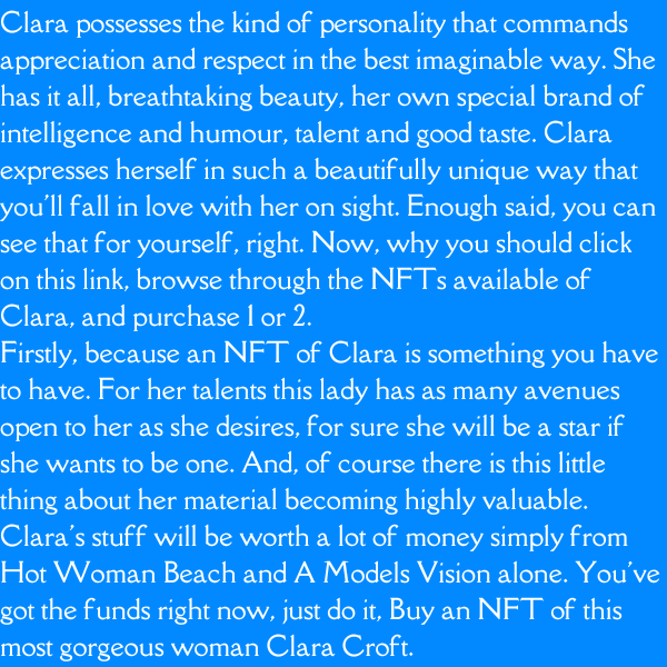 claracroft - Clara Croft